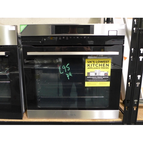 3121 - AEG Single Steam Oven - model no:- BSK774320M  (413-95)   * This lot is subject to vat