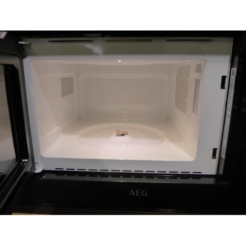 3158 - AEG Wall Microwave (H459xW596xD404 ) - model no.:- MBE2658SEM, original RRP £407.50 inc. VAT  (413-1... 