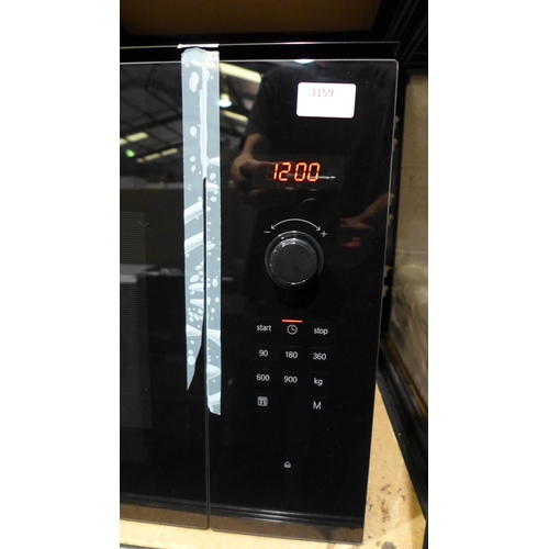 3159 - Bosch Series 4 Built In Microwave - Black (H382xW594xD388) - model no.:- BFL553MB0B, original RRP £3... 