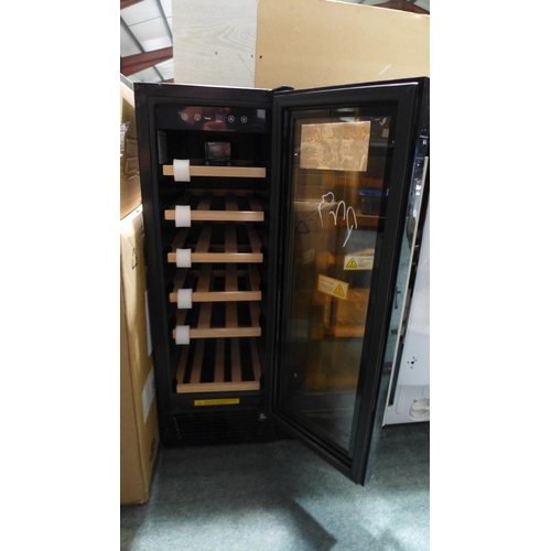 3168 - Viceroy Under Counter Wine Cooler (H870xW295xD570) - model:- WRWC30BK, original RRP £332.5 inc. VAT ... 