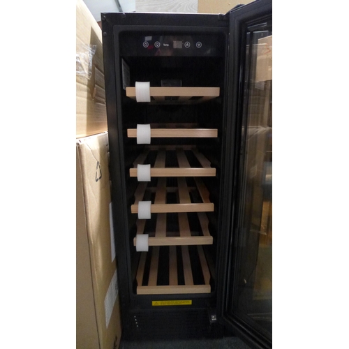 3168 - Viceroy Under Counter Wine Cooler (H870xW295xD570) - model:- WRWC30BK, original RRP £332.5 inc. VAT ... 