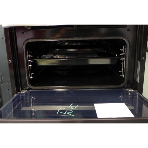 3177 - Zanussi Built In FanCook Double Oven (H888xW594xD568) - model no.:- ZKHNL3X1  (413-75)   * This lot ... 