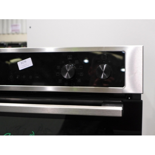 3179 - Zanussi Built-in Double Oven with AirFry (H888xW594xD568) - model no.:- ZKCNA7XN, original RRP £540.... 