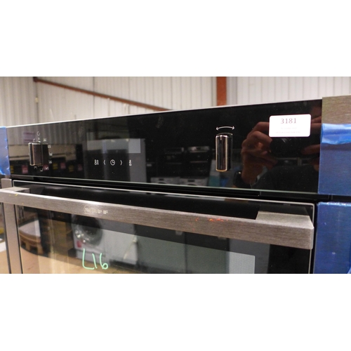 3181 - Neff N50 Pyrolytic Single Oven - Graphite - Slide & Hide (H595xW594xD548) - model no.:- B6ACH7HG0B, ... 