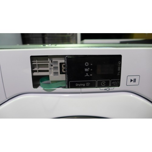 3216 - Candy  Integrated Washer Dryer (9kg) (H820xW600xD525) - model no.:- CBD 495D1WE, original RRP £412.5... 