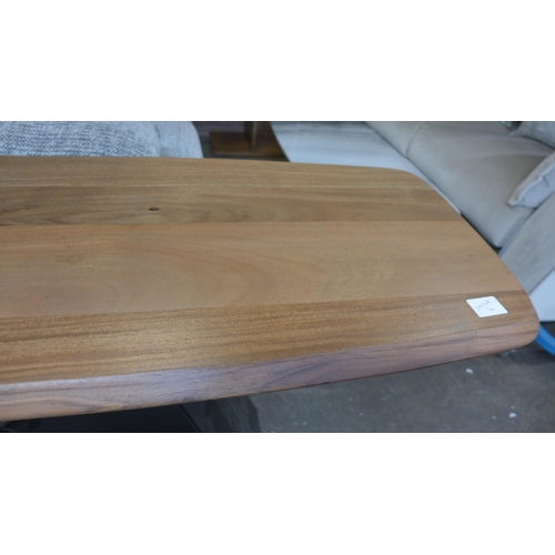 1424 - A Lucio hardwood console table * This lot is subject to VAT