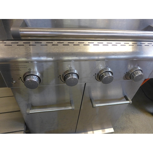 1600 - A Nexgrill 4 burner deluxe 27