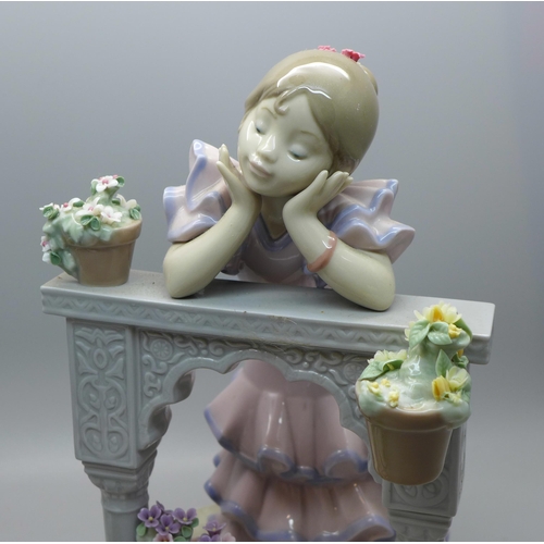 630 - Two Lladro figures, A Perfect Day and Hurry Now