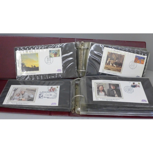 654 - Two albums of First Day Covers, 1980-1982