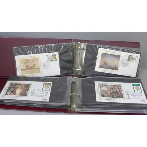 654 - Two albums of First Day Covers, 1980-1982