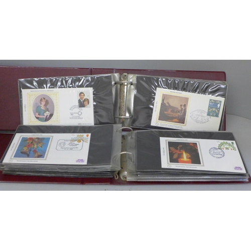 654 - Two albums of First Day Covers, 1980-1982