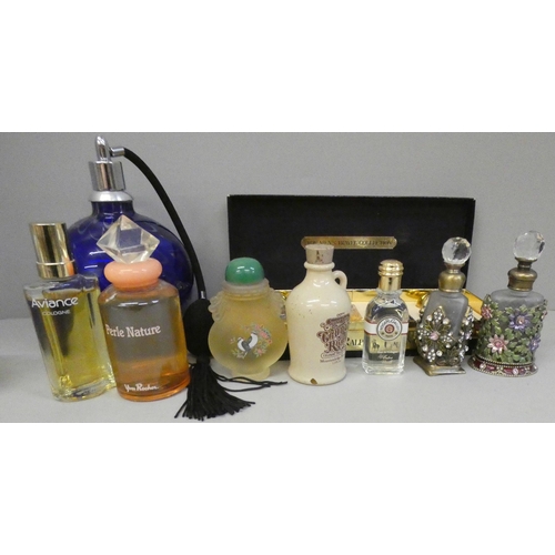 672 - Perfumes and perfume bottles