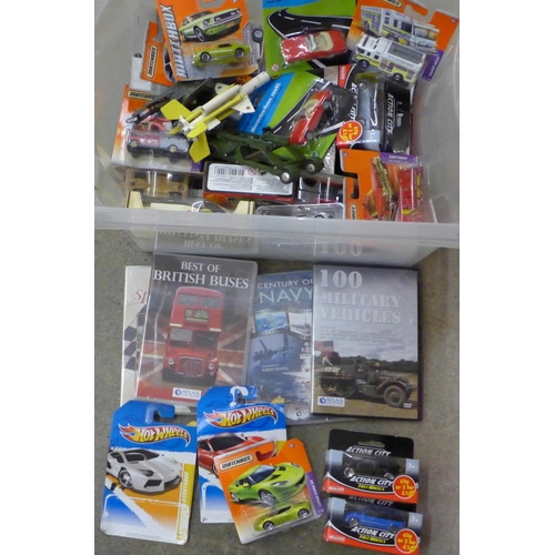 713 - Action City, Matchbox, Hot Wheels die-cast model vehicles, boxed