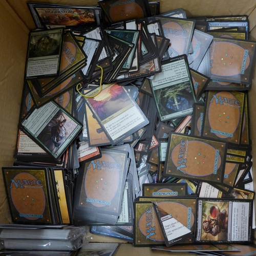 721 - A box of Magic The Gathering gaming/playing cards