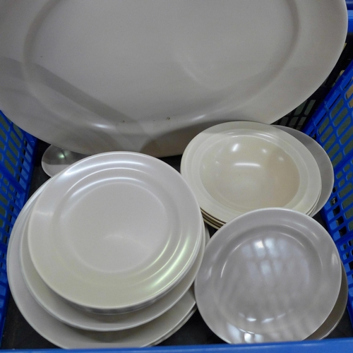 792 - Two boxes of Poole Pottery tea and dinnerwares **PLEASE NOTE THIS LOT IS NOT ELIGIBLE FOR POSTING AN... 