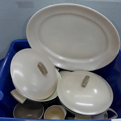 792 - Two boxes of Poole Pottery tea and dinnerwares **PLEASE NOTE THIS LOT IS NOT ELIGIBLE FOR POSTING AN... 