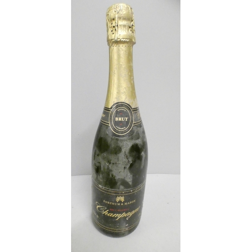 799 - Five bottles of vintage Champagne; Laurent-Perrier 1812, Fortnum and Mason Reserve, Bisinger & Co. G... 