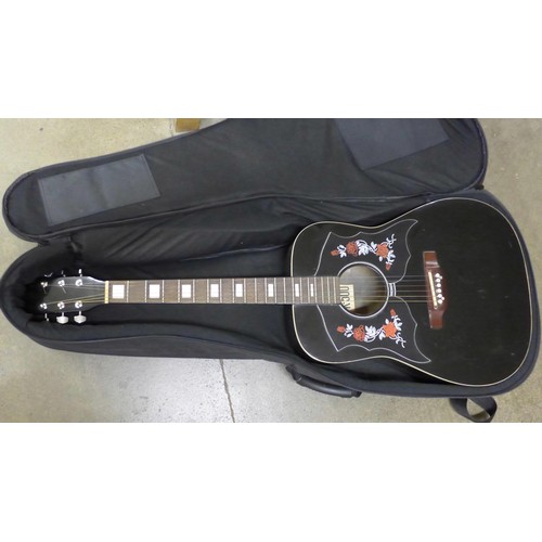 827A - A K-500 Guitar with a soft case