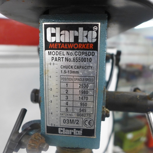 2003 - A Clarke pillar drill