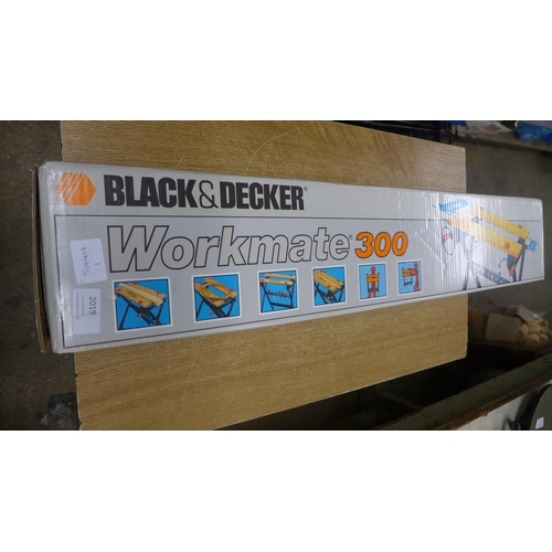 A Black and Decker Workmate 300 boxed