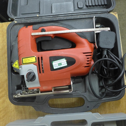 2045 - A Nutool NPK102 router and a Powerbase Xtreme SJ800XPL 800w jigsaw