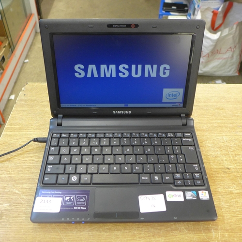 2133 - A Samsung notebook computer