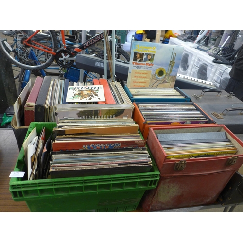 2192 - A large quantity of LPs and some 7