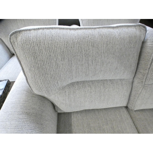 1448 - A Dahlia grey upholstered two seater sofa and two chairs