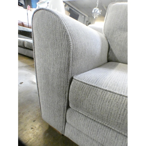 1448 - A Dahlia grey upholstered two seater sofa and two chairs