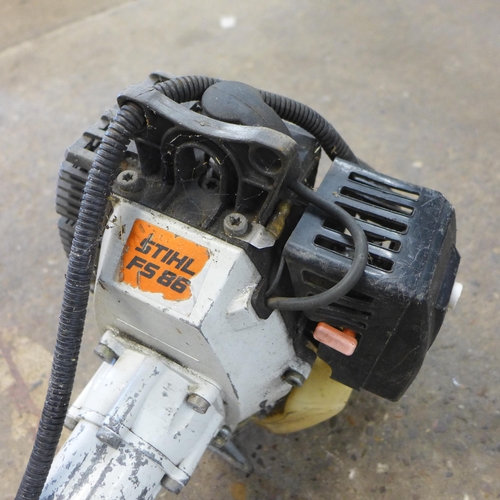 2238 - A Stihl F586 strimmer