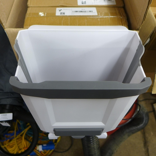 2308 - Four collapsible hanging waste bins for kitchens, garage and cars etc.