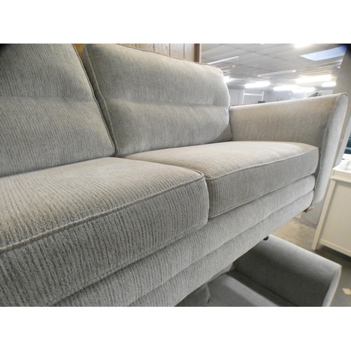 1546 - Two slate grey three and two seater Dahlia sofas