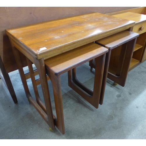 19 - A McIntosh Triform teak nest of tables