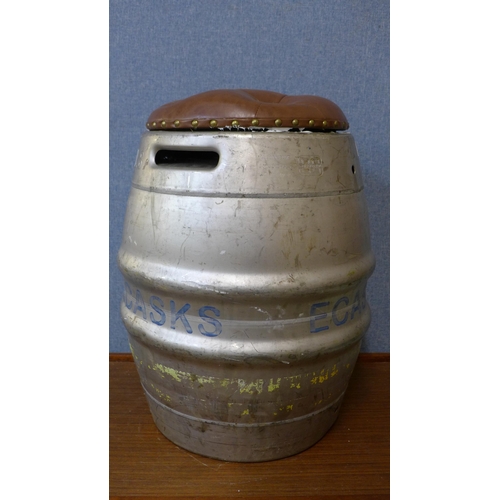 236 - A beer barrel stool