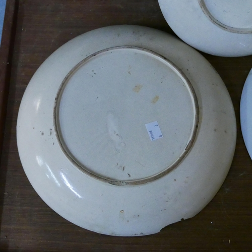 293 - Three Japanese Satsuma porcelain dishes