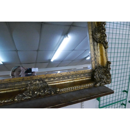 298 - A French style gilt framed mirror