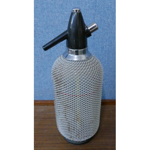 309 - A vintage soda siphon