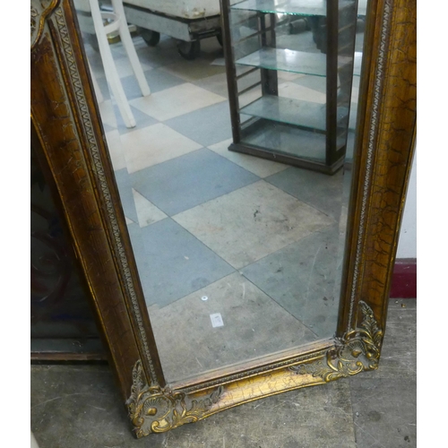 323 - A French style gilt framed mirror