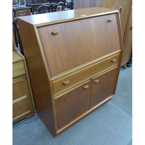 36 - A Turnidge of London teak bureau