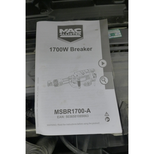 2049 - A Macallister MSBR 1700-A 1700w breaker - 240v - in case - W