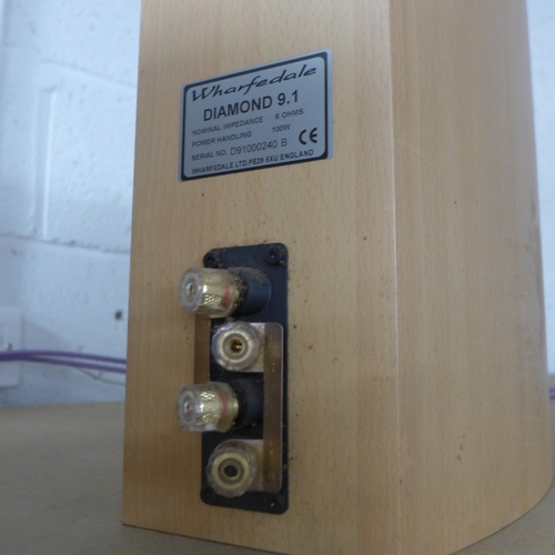 2179 - A pair of Wharfdale speakers