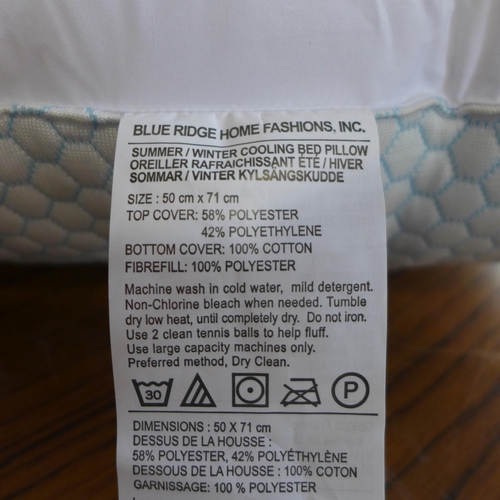 3002 - Hotel Grand Down Roll Jumbo Pillow And Hotel Grand Summer/Winter Pillow (306-801) * This lot is subj... 