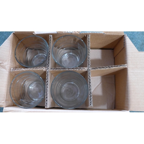 3003 - Anchor Hocking Glass Drinkware Set (306-283) * This lot is subject to VAT