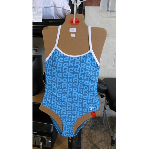 3012 - Four women's Reebok swimming costumes - size: M * This lot is subject to VAT