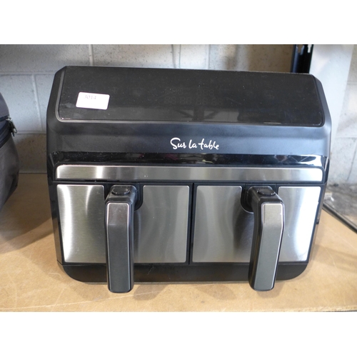 3014 - 3.8ltr Sur La Table Double Air Fryer (306-271) * This lot is subject to VAT