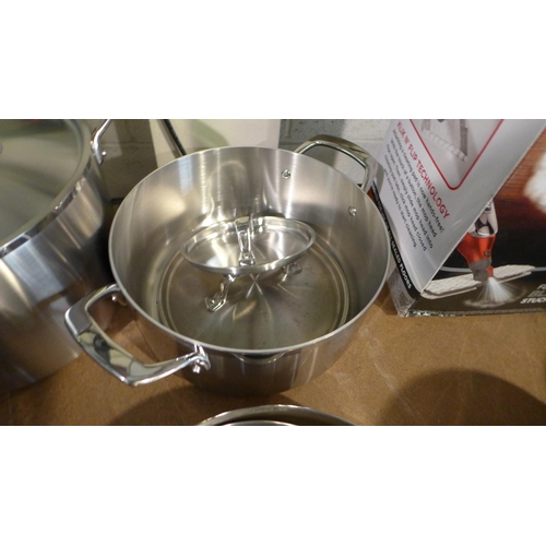 3025 - Tramontina Stainless Steel Cookware Set, original RRP £169.99 + VAT  (305-38)    * This lot is subje... 