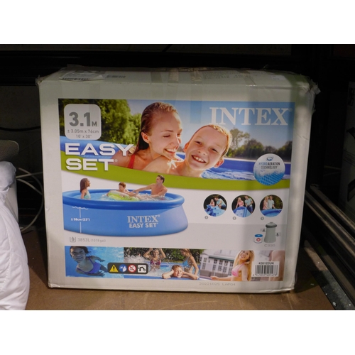 3029 - 2x Intex Easy Set 10Ft Pool's (305-20)    * This lot is subject to vat