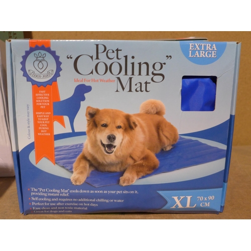 3037 - Three Cool Club Dog Cooling Mats (XL)  (305-19)    * This lot is subject to vat