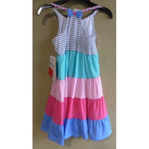 3042 - Ten girl's Jona Michelle multi-coloured summer dresses - size 6 * This lot is subject to VAT