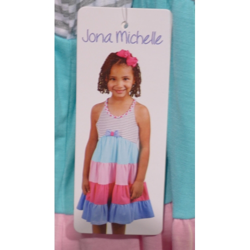 3044 - Twelve girl's Jona Michelle multicoloured summer dresses - size 8 * This lot is subject to VAT